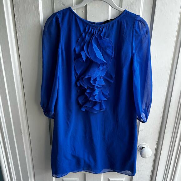 Tibi Melissa Mini Shift Dress Silk - Picture 2 of 9